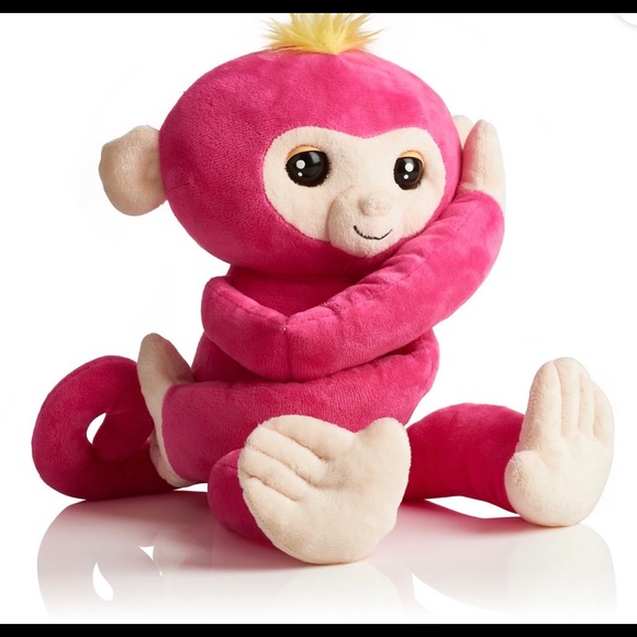 Wowwee Other - Fingerlings HUGS Bella (Pink) Interactive Plush Monkey